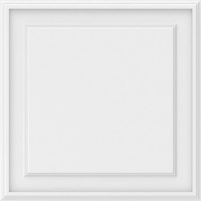 Ekena Millwork 22"W x 22"H x 5/8"P Legacy Raised Panel Decorative Wall Panel