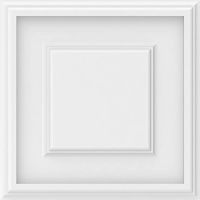 Ekena Millwork 12"W x 12"H x 5/8"P Legacy Raised Panel Decorative Wall Panel