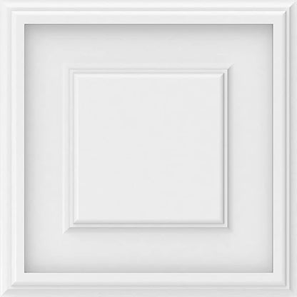 Ekena Millwork 12"W x 12"H x 5/8"P Legacy Raised Panel Decorative Wall Panel