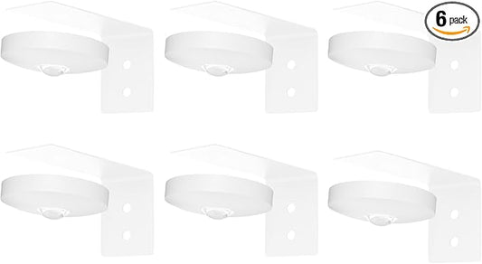 Rechargeable Picture Lights for Wall,Under Cabinet Lighting,1500mAh Rechargeable Battery Operated Picture Frame Lights for Kitchen, Closet, Shelf - 3 Color Temps & 13 RGB (6 Packs White)