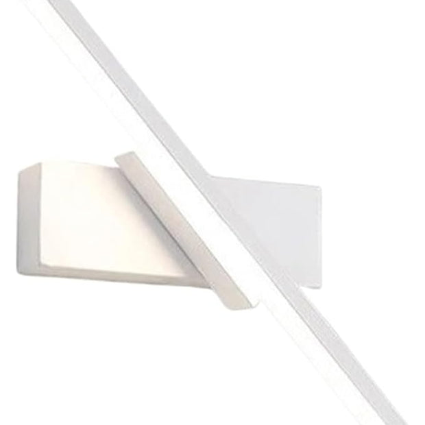 Modern LED Wall Lamp Stripes Wall Sconce for Bedroom Bedside Living Room Study Stairs Home Decor Indoor Lighting Fixture Luster(Warm White 3000K,White-40cm)