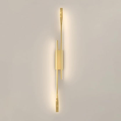 Modern Corner LED Wall Lamp Minimalist Indoor Light Long Strip Linear Light Hardwired Hallway Wall Sconce Dimmable Lighting Fixture for Bedroom Kitchen Island Bar Living Room Bathroom