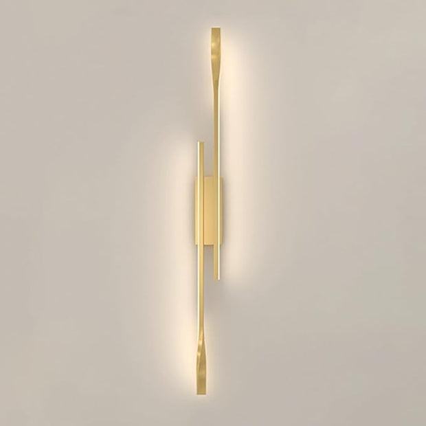 Modern Corner LED Wall Lamp Minimalist Indoor Light Long Strip Linear Light Hardwired Hallway Wall Sconce Dimmable Lighting Fixture for Bedroom Kitchen Island Bar Living Room Bathroom