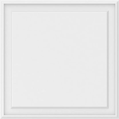 Ekena Millwork 30"W x 30"H x 5/8"P Legacy Raised Panel Decorative Wall Panel
