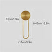 Wall Sconce Modern Minimalist Indoor Lamp Decorative Light Fixture for Bedroom Bedside Living Room Hallway Bathroom Stairs Porch Balcony