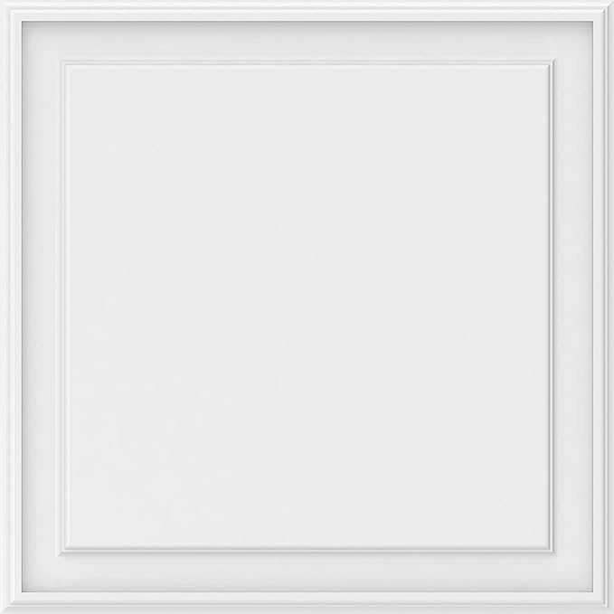 Ekena Millwork 28"W x 28"H x 5/8"P Legacy Raised Panel Decorative Wall Panel