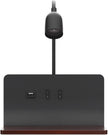 Bedside Wall Sconces with Wireless Charging Station & USB Charging, 3 Adjustable Color Temperatures LED Reading Lamp, 3000K Warm Ambient Lighting Wall Mounted Sconce for Bedroom, Plug-in or Hardwired
