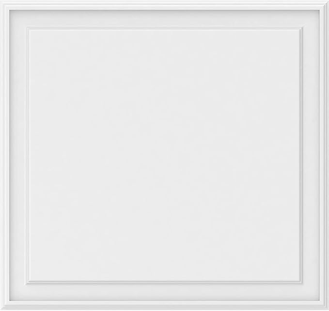 Ekena Millwork 34"W x 32"H x 5/8"P Legacy Raised Panel Decorative Wall Panel