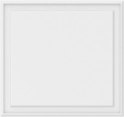Ekena Millwork 34"W x 32"H x 5/8"P Legacy Raised Panel Decorative Wall Panel