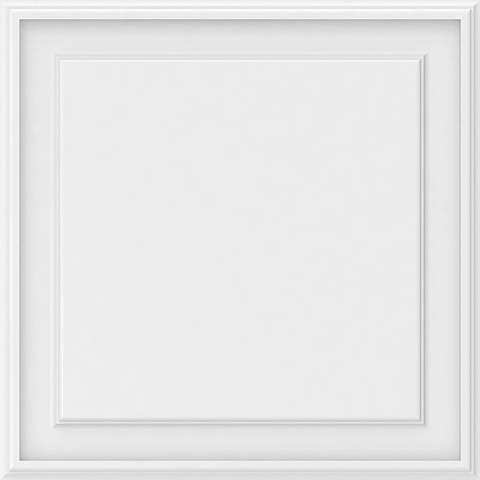 Ekena Millwork 24"W x 24"H x 5/8"P Legacy Raised Panel Decorative Wall Panel