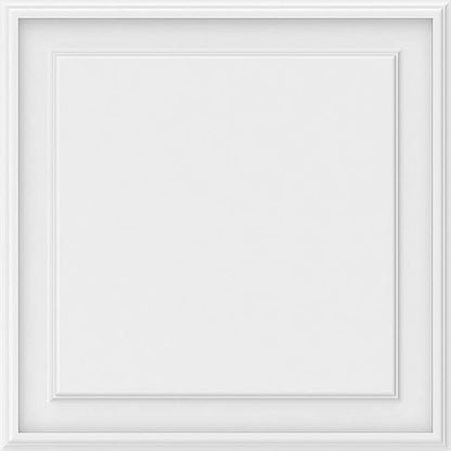 Ekena Millwork 24"W x 24"H x 5/8"P Legacy Raised Panel Decorative Wall Panel