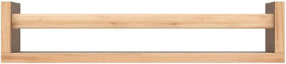 Gneric Floating Shelves for Wall, Burlywood Nursery Book Shelves, 15.7 inch Kids Bookshelf, Wall Shelves for Living Room Bedroom Decor,Kitchen Spice Rack,Bathroom Storage Rack(2 Pack)