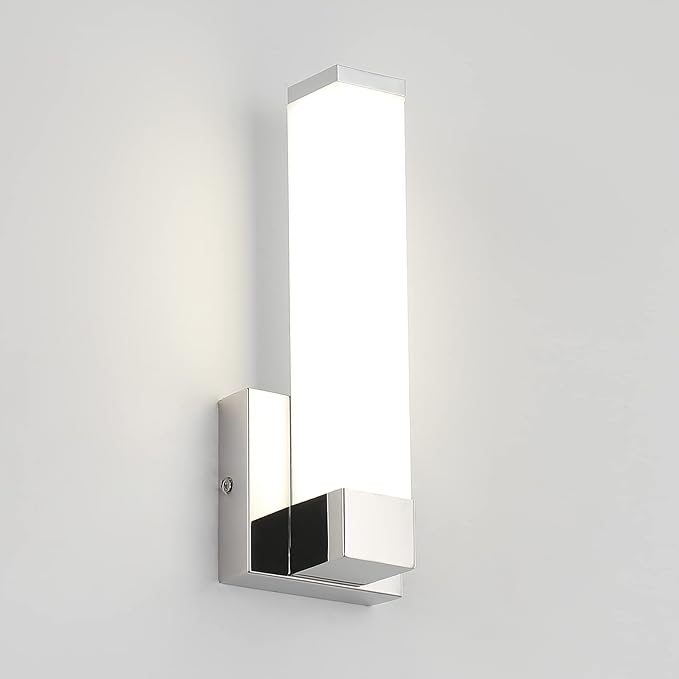 Chrome Wall Lights for Bedroom Modern Indoor LED Hallway Sconces Corner Light 12
