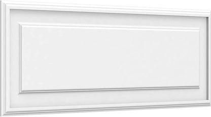 Ekena Millwork 40"W x 14"H x 5/8"P Legacy Raised Panel Decorative Wall Panel
