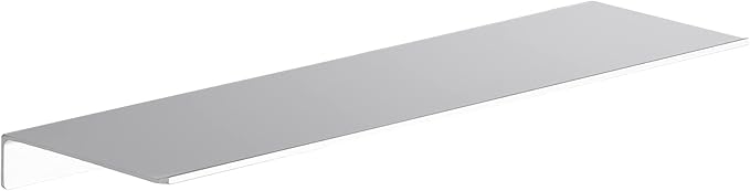 Danpoo Adhesive Floating Shelf for Wall Storage, Metal Wall Shelf for Bathroom/Living Room/Kitchen/Bedroom, 20