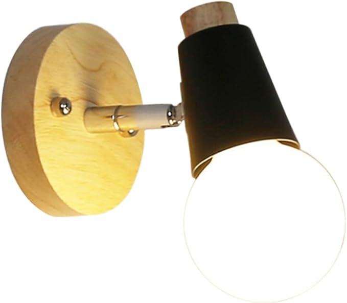 Mikikit Elegant Wall Sconce Loft Lighting Decor Wall Lamp for Bedroom Living Room Bathroom