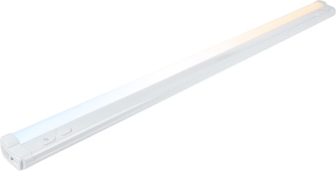 Enbrighten 36 inch Plug-in Under Cabinet Lights, 2386 Lumens, Five White Settings from (2700K-6500K), Full Range Dimmable, One-Touch Sync Control, Linkable Under Counter Lights for Kitchen 82788-T1