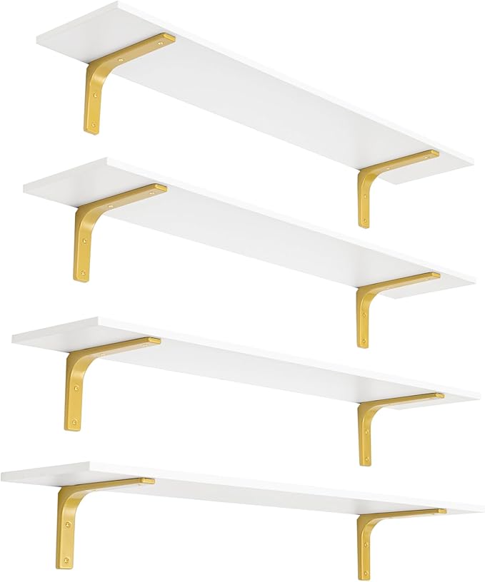 DINZI LVJ Long Wall Shelves, 47.3