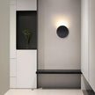 LED Wall Sconce Indoor Modern Lighting Minimalist Hardwired Wall Mount Light Arc Stairwell Lighting for Living Room Bedroom Hallway Corridor Conservatory Warm White 3000K