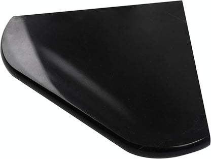 Black Marble Corner Shower Shelf, 8 Inch Carrara White Marble Corner Shelf for Bathroom Shower Decor, Wall Mounted, Polished, 1 Pcs