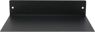 Mitus Floating Shelf Wall Mounted (8 inch x 12 inch) Heavy Duty Industrial Modern Steel, Black