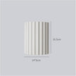 Nordic Minimalism Vintage Lamp Light Geometric Wall Lamp LED Wall Sconce Up Down Wall Lamp Resin Wall Spot Accent Lighting Indoor Lamps Night Lights for Living Room Bedroom Hallway(White)