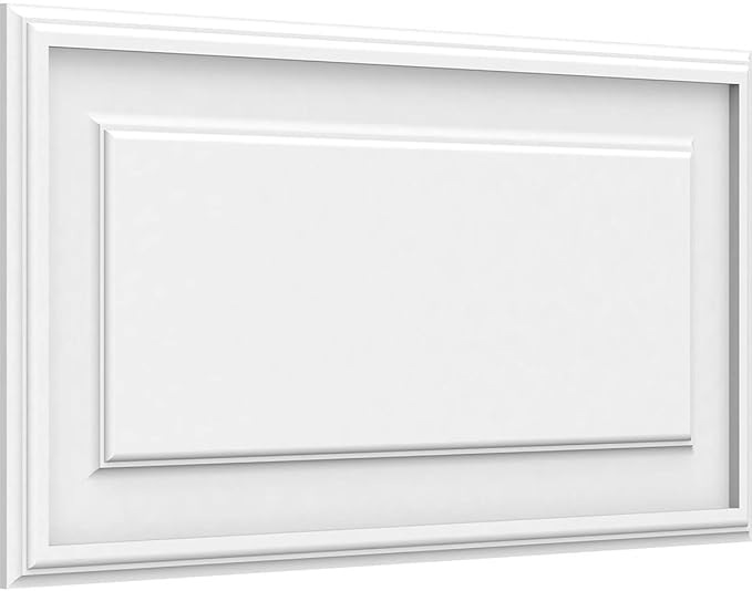 Ekena Millwork 28"W x 14"H x 5/8"P Legacy Raised Panel Decorative Wall Panel