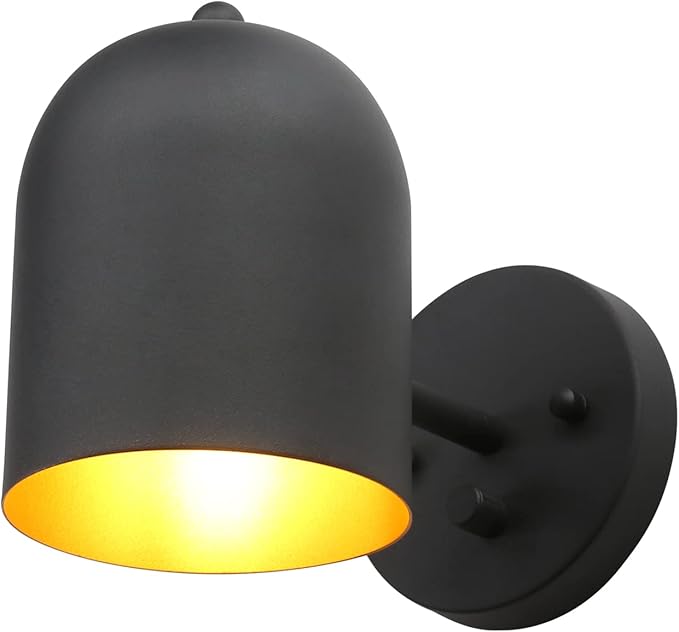 Pathson Modern Hardwired Wall Sconce with Dimmer Switch, Adjustable Light Head Wall Vanity Light, E26 Bulb Base Reading Lamp Lighting Decor for Bedroom Living Room Kitchen Sink Hallway