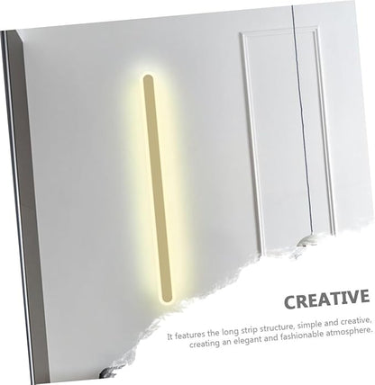 Led Wall Light for Bedroom and Living Room Minimalist Chic Design Warm Light Fixture Energy Efficient Indoor Lighting for Hallways and Staircases