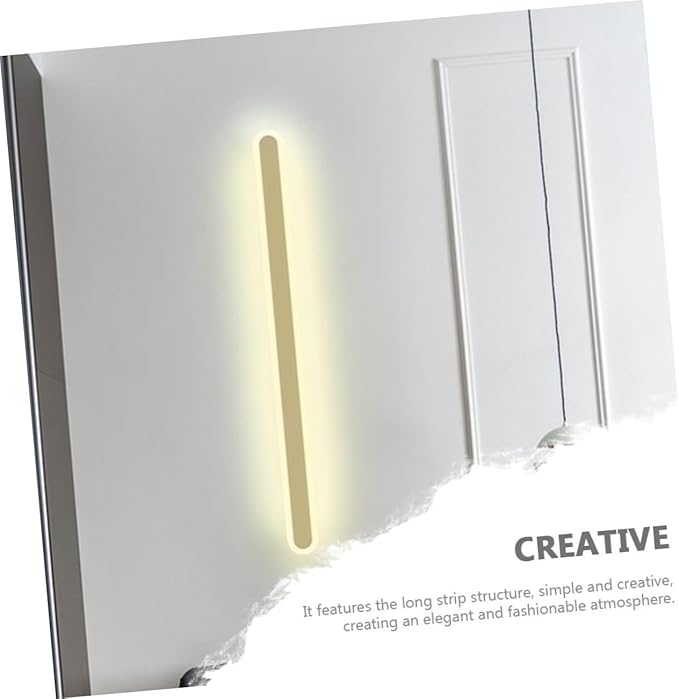 Led Wall Light for Bedroom and Living Room Minimalist Chic Design Warm Light Fixture Energy Efficient Indoor Lighting for Hallways and Staircases