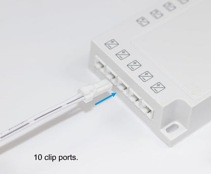 6 Pcs COB LED Strips Bright Dispaly Case Under Cabinet Light,Adhesive Backing Adjustable Brightness, Wardrobes Cabinet,Flexible LED Strips Light (Cool White, 6 * 40inch LED Strips)