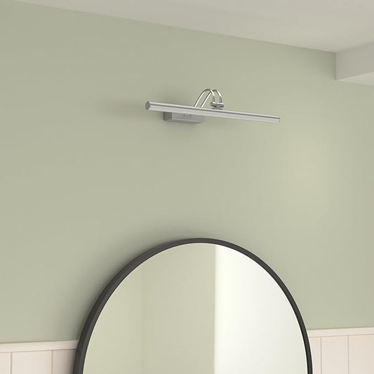 Picture Light,Picture Lights for Wall Cordless,16" Picture Lights with Timer and Dimmable,Battery Wall Lights for Display Gallery Painting Art Frame Portrait-Black Steel