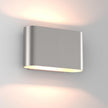 Aipsun Nickel LED Wall Sconces 1 Pack Indoor Modern Wall Lights Hardwired Up and Down Interior Wall Mount Light for Living Room Bedroom Hallway Warm White 3000K(with G9 Bulbs)