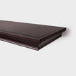 AHDECOR Floating Shelves Wall Mounted, Deeper Wall Storage Shelf for Home Décor, Super Sturdy, Easy to Install, 24” Wide, 7.75” Deep, Espresso Brown