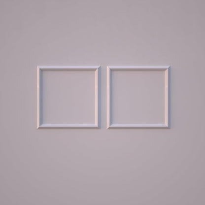 NeatiEase 2 Set Peel and Stick Wall Molding Trim Kit, 20" x20" Premade Wainscoting Panels, Self Adhesive Moulding Panel for Interior Walls Picture Frame