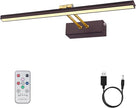 Picture Light,5000mAh Rechargeabl Art Lights for Paintings,Remote 16