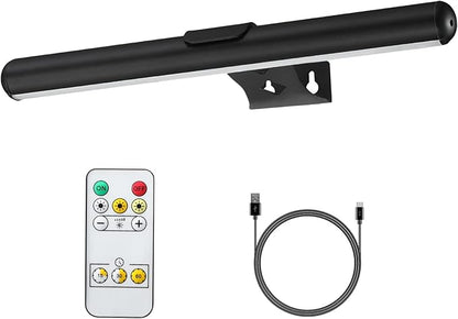 MIOBLUE Rechargeable Picture Lights with Remote,Full Metal Painting Light Display LED Battery Lamp with 3 Lighting Modes, Dimmable Dartboard Light with Timer for Paintings Potrait