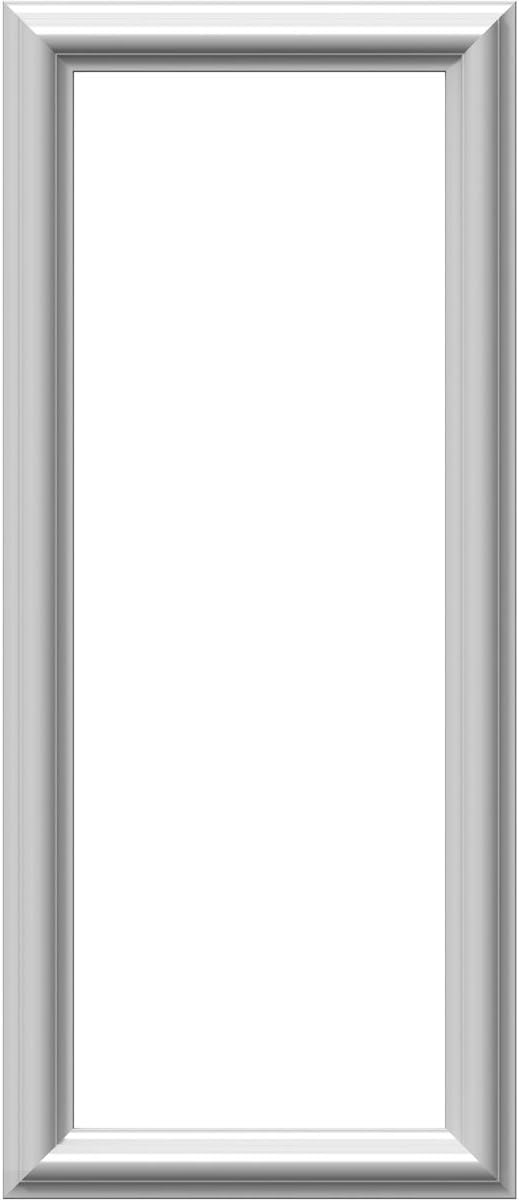 Ekena Millwork PNL12X28AS-01 12"W x 28"H x 1/2"P Ashford Molded Classic Wainscot Wall Panel