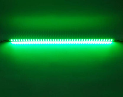 Under Cabinet LED Lighting 10Pack Rigid DC 12V LED Light Strip Light Super Bright Led Bar Green SMD5630 9W 84LED Double Row 0.5m/20in for Kitchen Cabinet,Counter,Shelf,TV Back