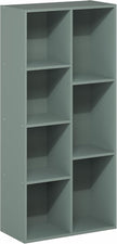 Furinno LUDER Book Shelf, 7-Cube Bookshelf, Bookcase, 9.4