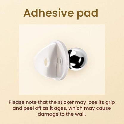 Wall Mounted Lamp LED Wall Lights with Rechargeable Battery Operated, 3 Color Temperatures & 3 Brightness Levels 360°Rotate Magnetic Ball, Cordless Sconces for Pictures, Bedroom, Reading, White-3 PACK