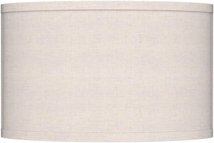 Yosoan 2-Light Linen Fabric Boho Hallway Wall Sconce Indoor Light Fixture, Dual Vintage Industrial Hardwired Half Moon Wall Lighting Semicircle Textile Shade for Bedroom Living Room Corridor Study