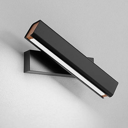 Linear Adjustable Wall Light Modern 4W LED Warm Light Wall Sconce Indoor 360° Rotation Wall Mounted Light Fixture, Aluminum Picture Lights for Gallery, Bedroom, Corridor (22cm/8.66")