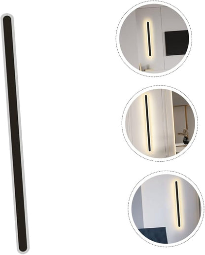 DOITOOL Elegant Minimalist Wall Light for Bedroom Living Room and Hallway Led Background Fixture with Warm Light Durable Iron Design for Home Decor
