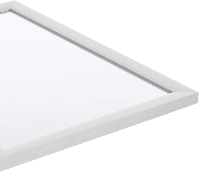 Amazon Basics Rectangular Wall Mount Mirror for Bedroom, Living Room, Entryway, Standard Trim, 20