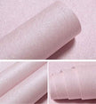 MelunMer Pink Peel and Stick Wallpaper 118In L 15.7In W Self Adhesive Removable Wallpaper for Bathroom/Bedroom Modern Contact Paper Silk Textured Pink Contact Paper for Cabinets Shelf Waterproof