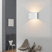 Aipsun Modern LED Wall Sconces Hardwired Interior Wall Lights Set of 2 Indoor Aluminum Up and Down Wall Mount Light for Living Room Bedroom Hallway Corridor Warm White 3000K(with G9 Bulbs)