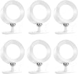 Aomees Wall Lights Battery Operated Wall Sconce, 3 Color Temperatures & 3 Brightness Levels & Remote and Touch 360°Rotation, Mounted Cordless Lamp Magnetic Rechargeable Led Lights for Bedroom 6pcs