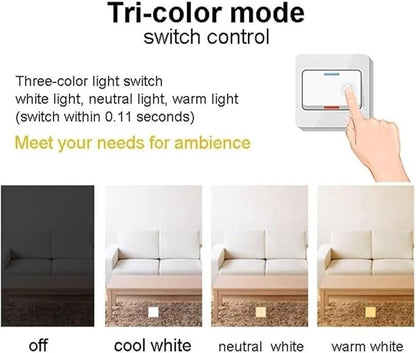 Black Linear Wall Sconce Minimalist Hardwired Indoor Wall Light Fixture for Hallway Living Room Bedroom Modern Decorative Lighting(Black,60cm)