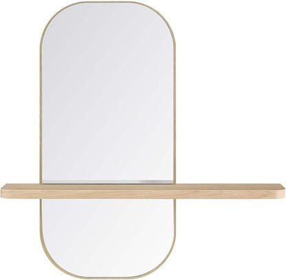 Modway EEI-6349-OAK Solstice Mirror, Oak